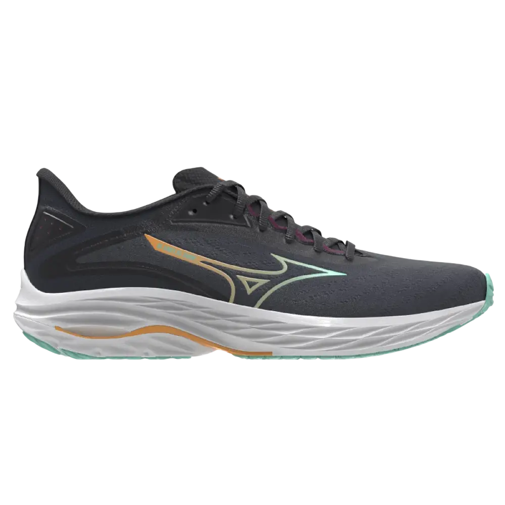 MIZUNO Wave Ultima 16 WOS Hardloopschoenen Donkerblauw/Groen/Oranje Dames