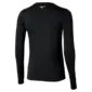 MIZUNO Core Impulse Hardloopshirt Lange Mouwen Zwart Dames — afbeelding 2