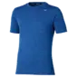 Mizuno Impulse Core Hardloopshirt Korte Mouwen Blauw Heren