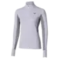 Mizuno Active Warmalite Half Zip Hardloopshirt Lange Mouwen Blauw Dames