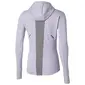 Mizuno Active Hooded Hardloopshirt Lange Mouwen Blauw Dames