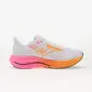 Mizuno Wave Rider 29 Hardloopschoenen Wit/Oranje/Roze Heren