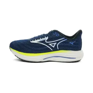 Mizuno Wave Rider 29 Hardloopschoenen Donkerblauw/Geel/Wit Heren