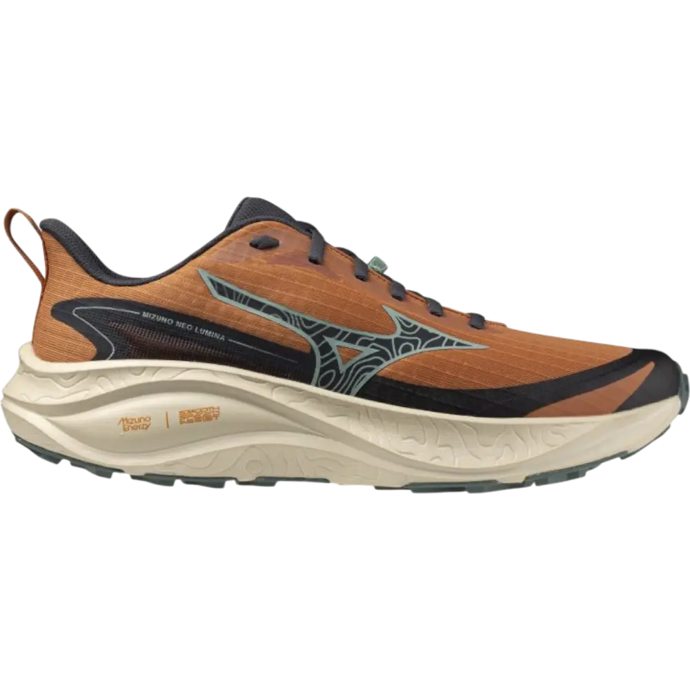 MIZUNO Neo Lumina Hardloopschoenen Bruin/Groen/Beige Heren
