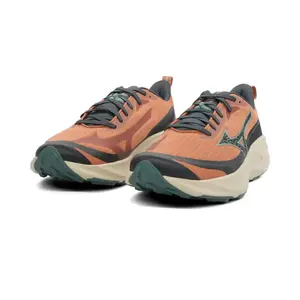 Mizuno Neo Lumina Hardloopschoenen Bruin/Groen/Beige Heren