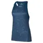 Mizuno DryAeroFlow Graphic Hardloopshirt Zonder Mouwen Blauw Dames