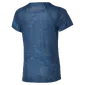 Mizuno DryAero Graphic Hardloopshirt Korte Mouwen Blauw Dames