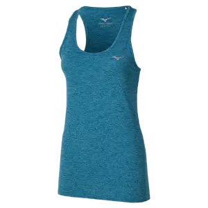 Mizuno Impulse Core Hardloopshirt Zonder Mouwen Blauw Dames