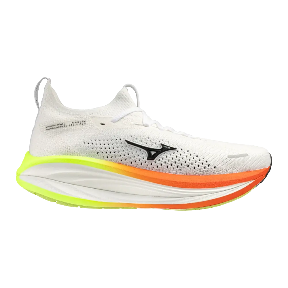 MIZUNO Neo Vista 3 Hardloopschoenen Wit/Geel/Oranje Heren