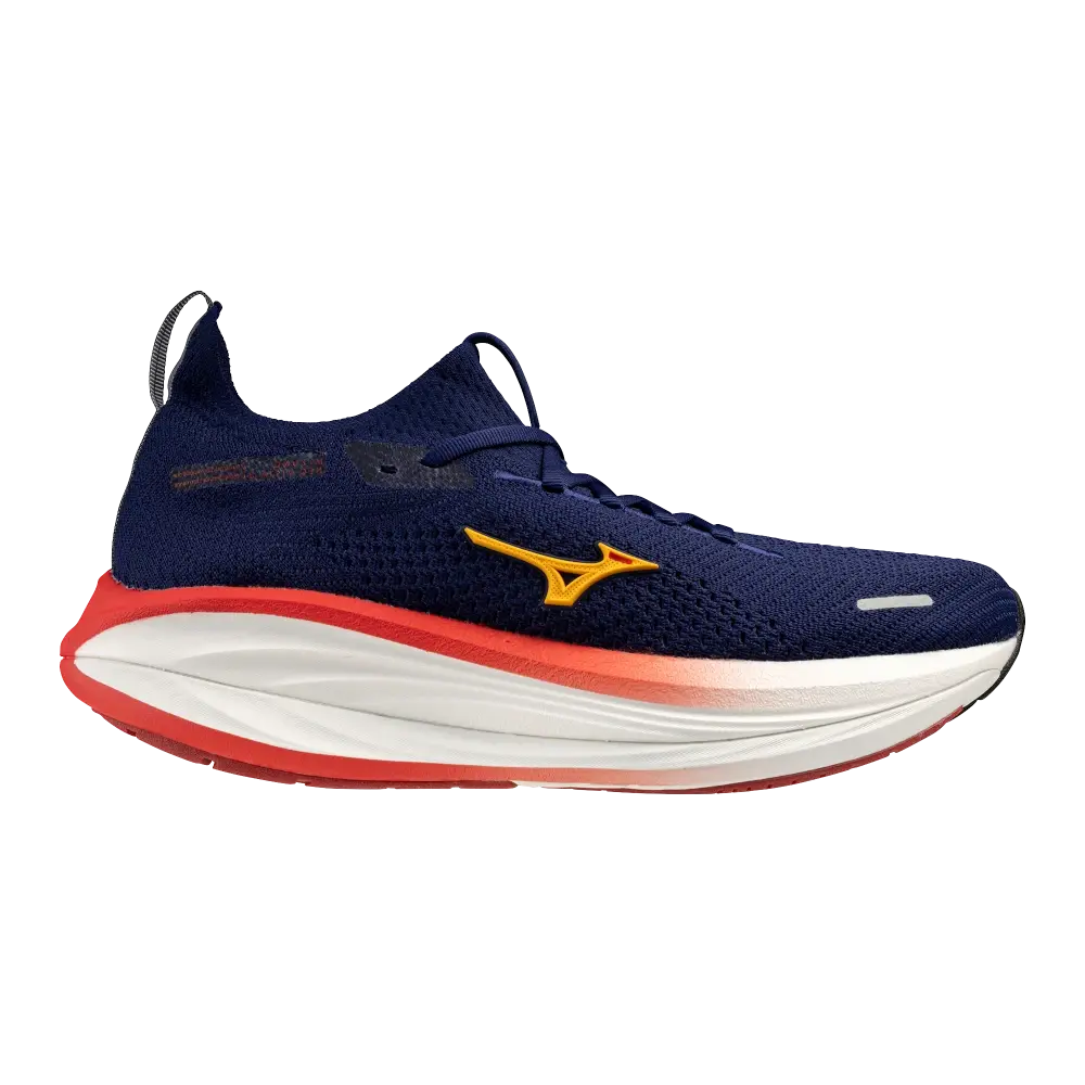 MIZUNO Neo Vista 3 Hardloopschoenen Donkerblauw/Goud/Rood Heren