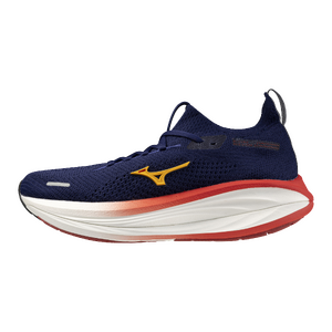 Mizuno Neo Vista 3 Hardloopschoenen Donkerblauw/Goud/Rood Heren