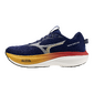 Mizuno Wave Rider 30 Hardloopschoenen Donkerblauw/Wit/Goud Heren