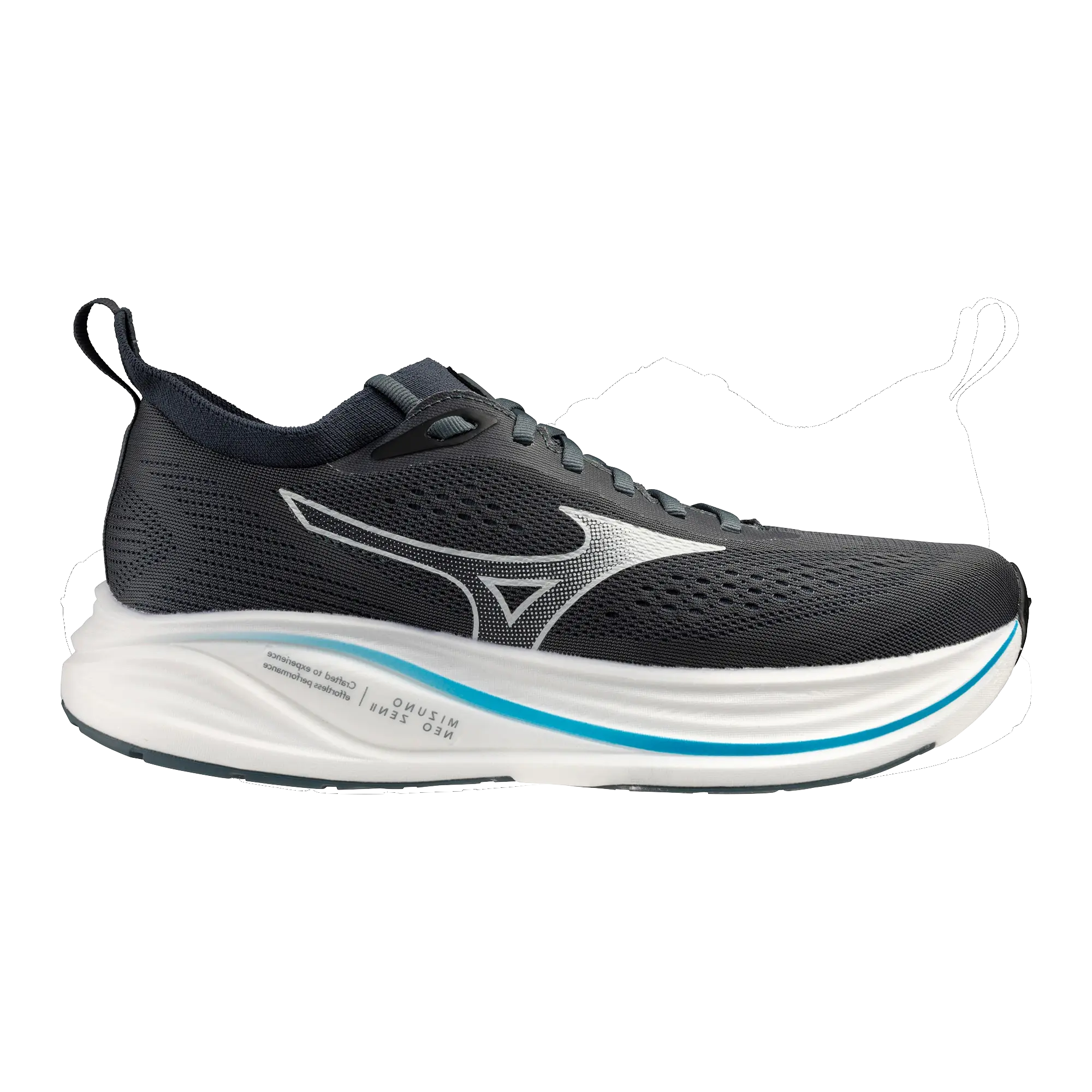 MIZUNO Neo Zen 2 Hardloopschoenen Donkergrijs/Blauw Heren
