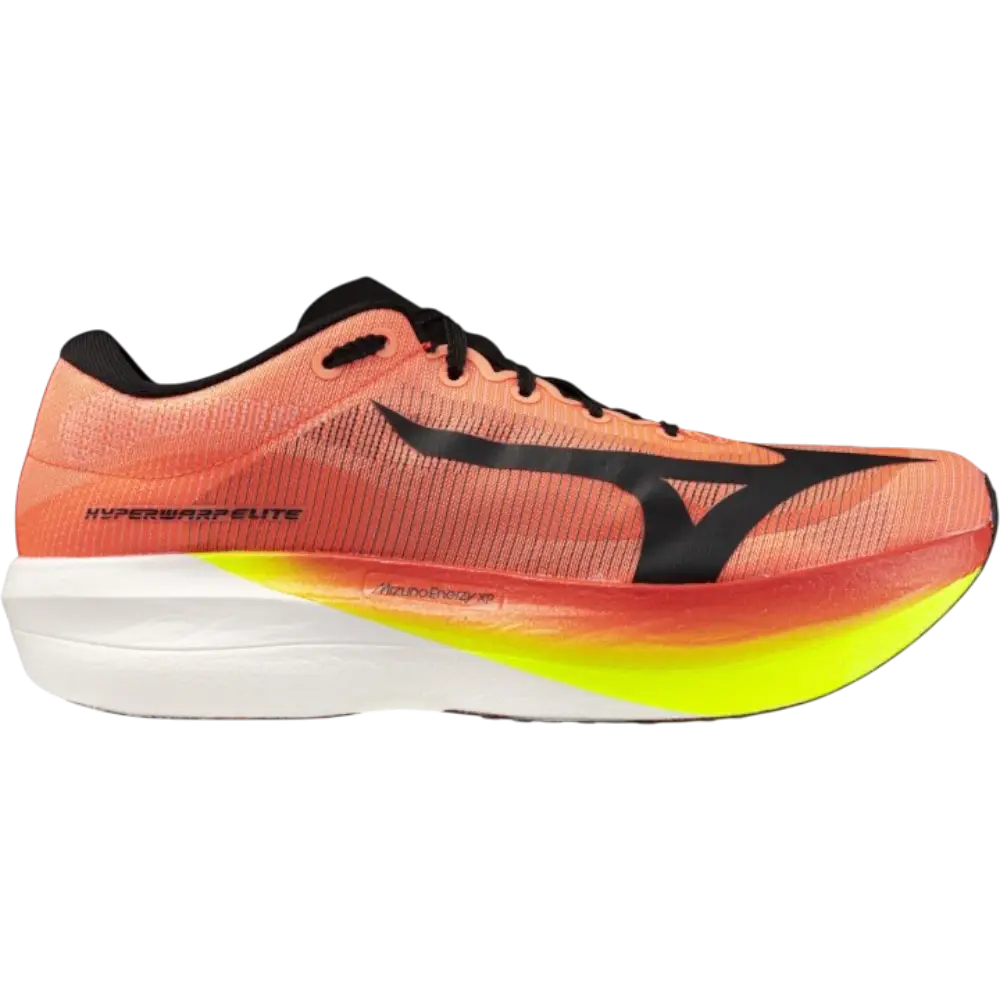 MIZUNO Hyperwarp Elite Hardloopschoenen Oranje/Zwart/Geel Heren