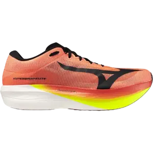 MIZUNO Hyperwarp Elite Hardloopschoenen Oranje/Zwart/Geel Heren