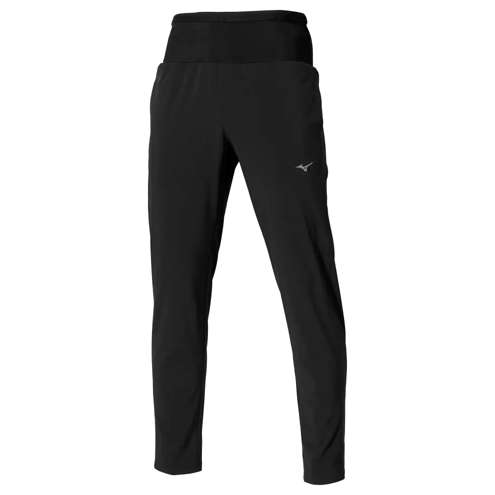 MIZUNO Multi Pocket Trainings Hardloopbroek Lang Zwart Heren