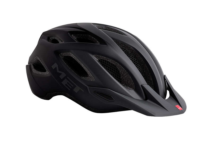 MET Crossover MTB Fietshelm Zwart