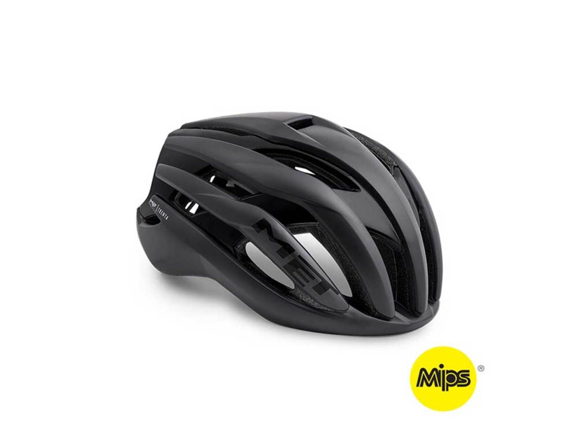 MET Trenta MIPS Race Fietshelm Zwart/Zwart