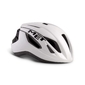 MET Strale Race Fietshelm Wit/Mat Zwart/Zwart