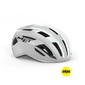 MET Vinci MIPS Race Fietshelm Zilver/Wit