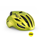 MET Rivale MIPS Race Fietshelm Geel/Metallic