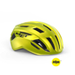MET Vinci MIPS Race Fietshelm Geel/Metallic