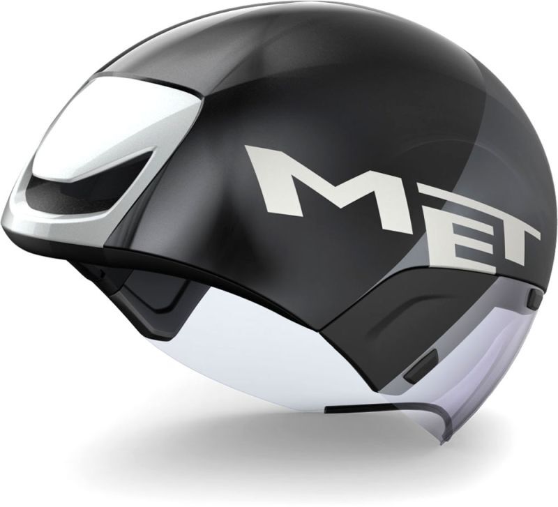 MET Codatronca Aero Fietshelm Zwart/Zilver