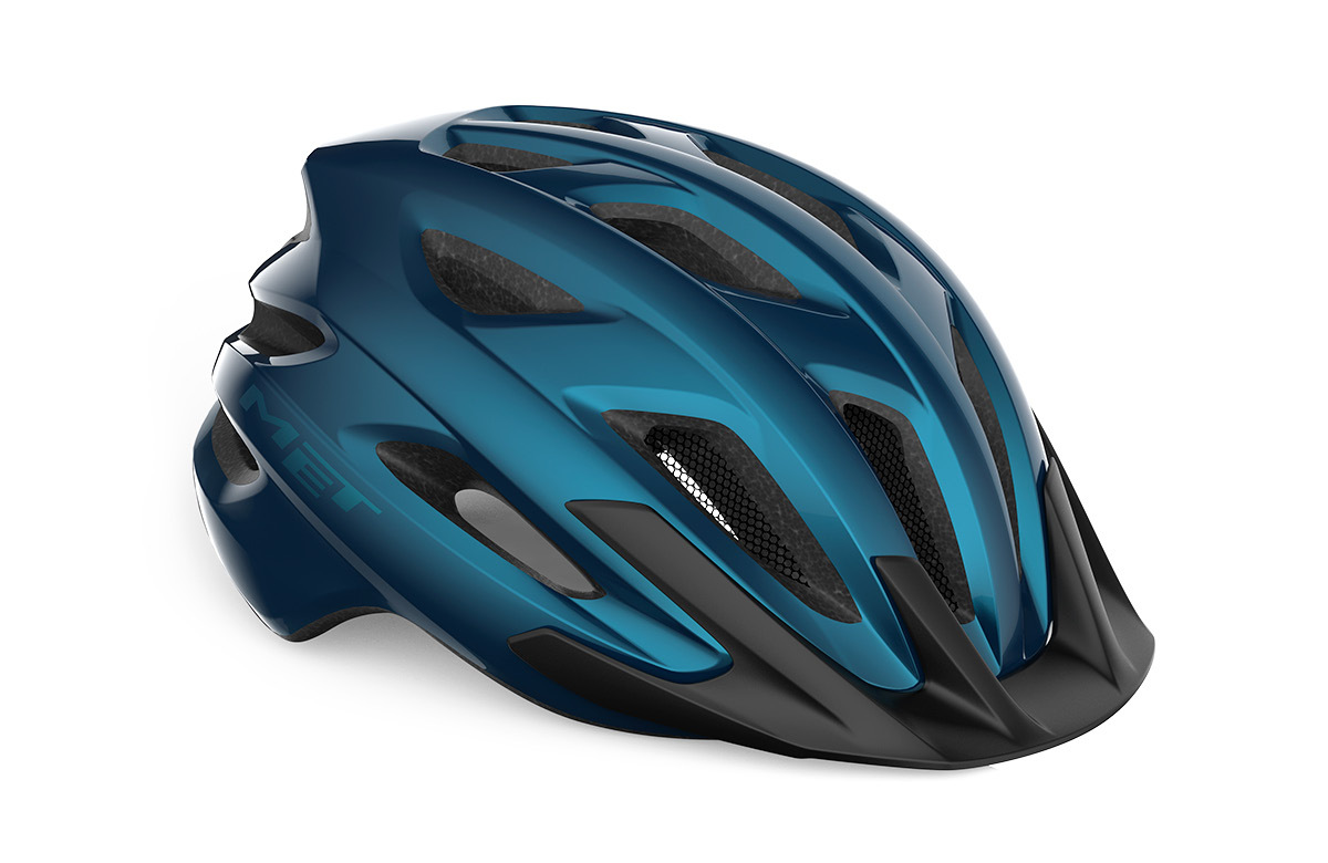 MET Crossover MIPS MTB Fietshelm Blauw