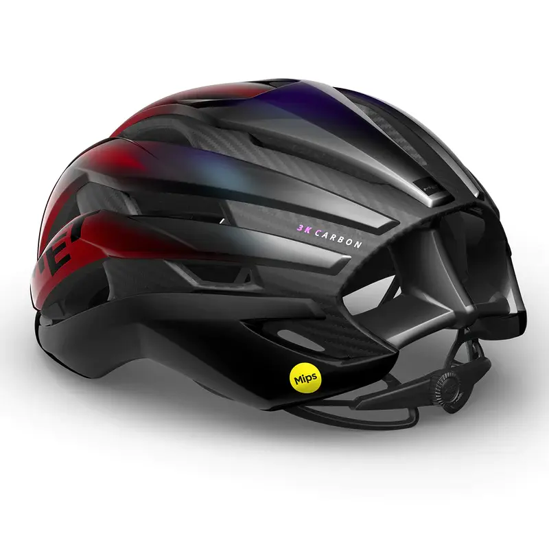 MET Trenta 3K Carbon MIPS Race Fietshelm Rood