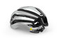 MET Trenta 3K Carbon MIPS Race Fietshelm Wit/Zilver/Metallic