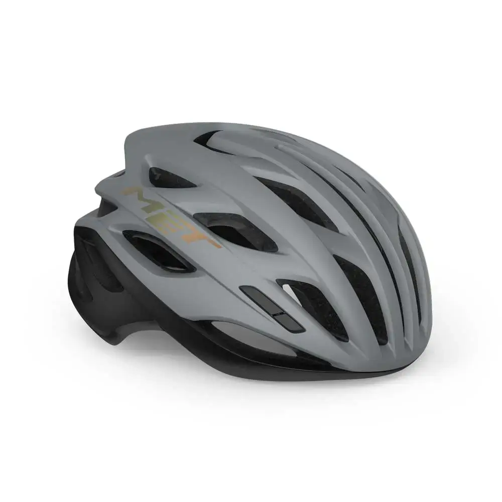 MET Estro MIPS Race Fietshelm Grijs Iridescent