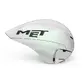 MET Drone Wide Body Tijdrithelm Wit Iridescent