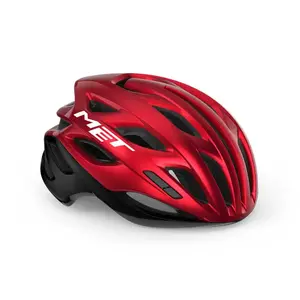 MET Estro MIPS Race Fietshelm Rood/Zwart Metallic