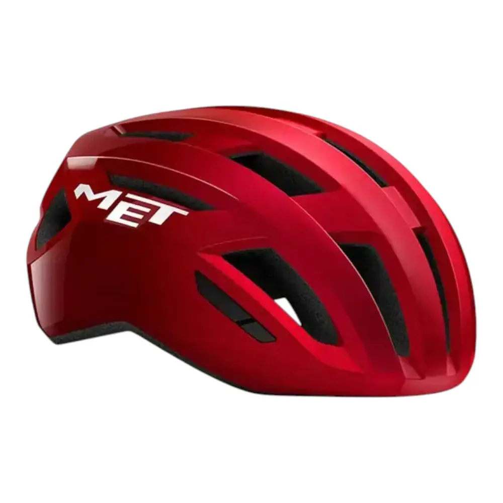 MET Vinci MIPS Race Fietshelm Rood Metallic