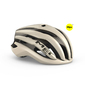 MET Trenta MIPS Race Fietshelm Mat Wax Wit