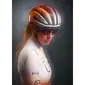 MET Trenta 3K UAE Team ADQ 2026 Race Fietshelm Paars/Oranje