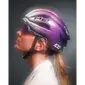 MET Trenta 3K UAE Team ADQ 2026 Race Fietshelm Paars/Oranje