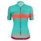 Santini Sleek Bengal Eco  Fietsshirt Korte Mouwen Lichtblauw Dames