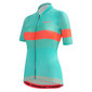 Santini Sleek Bengal Eco  Fietsshirt Korte Mouwen Lichtblauw Dames