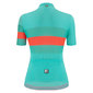 Santini Sleek Bengal Eco  Fietsshirt Korte Mouwen Lichtblauw Dames
