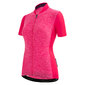 Santini Colore Puro Fietsshirt Korte Mouwen Roze/Zwart Dames