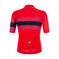 Santini Sleek Bengal Eco Fietsshirt Korte Mouwen Rood Heren