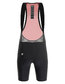 Santini Sleek Raggi C3W Fietsbroek Kort Zwart Dames