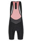 Santini Sleek Raggi C3W Fietsbroek Kort Zwart Dames