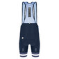Santini Tono Kinetic Fietsbroek Kort Blauw Dames