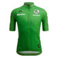 Santini Replica Tour De France Groene Trui Fietsshirt Korte Mouwen Groen Heren