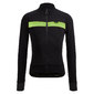 Santini Adapt Wool Thermal Fietsshirt Lange Mouwen Fluo Groen Heren