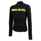 Santini Adapt Wool Thermal Fietsshirt Lange Mouwen Fluo Groen Heren
