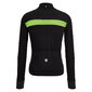 Santini Adapt Wool Thermal Fietsshirt Lange Mouwen Fluo Groen Heren