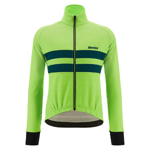 Santini Colore Halo Fietsjack Fluo Groen Heren